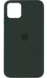 Чехол Silicone Case Full для Apple iPhone 13 Forest Green