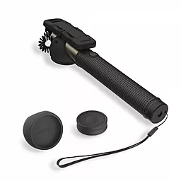 Монопод Rock Selfie Stick Both Wire Control and BT control Gold