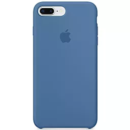 Чехол Apple Silicone Case PB для Apple iPhone 7 Plus, iPhone 8 Plus  Denim Blue