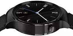 Смарт-часы Huawei Watch (Black Stainless Steel with Black Leather Strap) - миниатюра 2