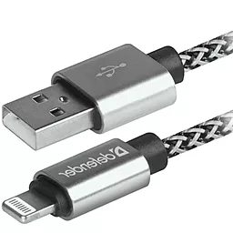 Кабель USB Defender ACH01-03T PRO Lightning Cable White