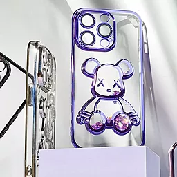 Чехол Shining Bear Case для Apple iPhone 14 Pro Black - миниатюра 2
