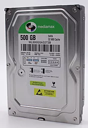 Жесткий диск Mediamax 500GB 7200rpm 32MB (WL500GSA3272B_)