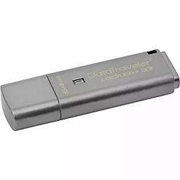 Флешка Kingston DT Locker+ G3 64GB USB 3.0 (DTLPG3/64GB) - миниатюра 2