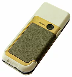 Задняя крышка корпуса Nokia 7360 Original Gold