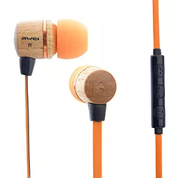 Навушники Awei ES-16Hi Orange - мініатюра 2