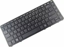 Клавиатура для ноутбука HP EliteBook 840 850 ZBook 14 с русскими буквами 731179 черная