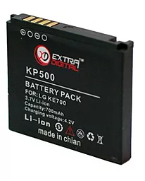 Акумулятор LG KP500 / LGIP-570A / DV00DV6066 (700 mAh) ExtraDigital - мініатюра 2