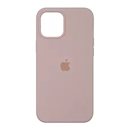 Чохол Silicone Case Full для Apple iPhone 12 Pro Max Pink Sand