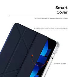 Чехол для планшета ArmorStandart для Apple iPad 10.9 2022 Y-type Case with Pencil Holder Dark Blue (ARM65514) - миниатюра 2