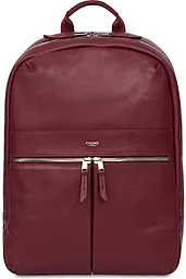 Рюкзак для ноутбука Knomo Beaux Leather Backpack 14" Burgundy (KN-120-401-BUR)
