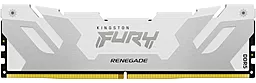 Оперативная память Kingston Fury 32 GB DDR5 6000 MHz Renegade White/Silver (KF560C32RW-32) - миниатюра 2