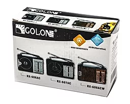 Радіоприймач Golon RX-606AC - мініатюра 4