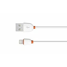 Кабель USB LDNio Lightning round 2.1A White (LS11) - миниатюра 3