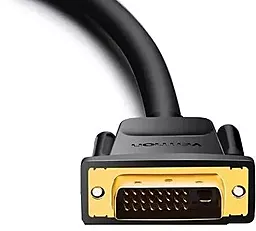 Видеокабель Vention HDMI - DVI-D(24+1) 1080p 60hz 3m black (ABFBI) - миниатюра 5