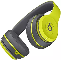 Навушники Beats Solo2 Wireless Headphones Active Collection Shock Yellow - мініатюра 2