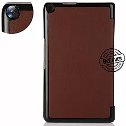 Чехол для планшета BeCover Smart Case Samsung T710, T713, T715, T719 Galaxy Tab S2 8.0 Brown (700621) - миниатюра 2