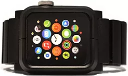 Змінний ремінець для розумного годинника Link Band for Apple Watch 42 mm Black - мініатюра 2