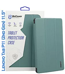 Чехол для планшета BeCover Smart Case для планшета Lenovo Tab P11 (2nd Gen) (TB-350FU/TB-350XU) 11.5" Dark Green (708679)