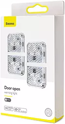 Индикатор открытия дверей Baseus Door Open Warning Light 2шт. White (CRFZD-02) - миниатюра 3