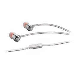 Наушники JBL In-Ear Headphone T280 A Silver/White (T280ASIL) - миниатюра 2