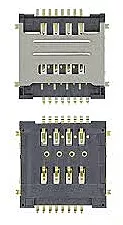 Конектор SIM-карти Lenovo A520 / A580 / A690 / A780 / A800 / S720
