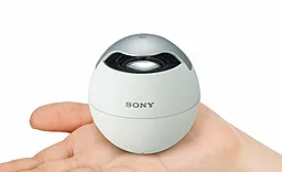 Колонки акустические Sony SRS-BTV5 Smart Mini Musicbox White - миниатюра 2