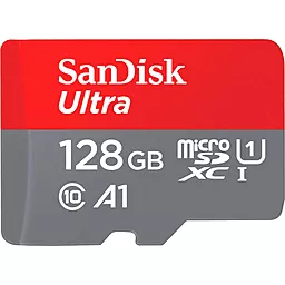 Карта памяти SanDisk 128 GB microSDXC UHS-I U1 A1 Class 10 Ultra (SDSQUAB-128G-GN6MA) - миниатюра 2