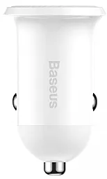 Автомобильное зарядное устройство Baseus Grain Pro 24w 2xUSB-A ports car charger white (CCALLP-02) - миниатюра 3