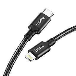 Кабель USB PD Hoco X14 Double speed 20W 3M USB Type-C - Lightning Cable Black