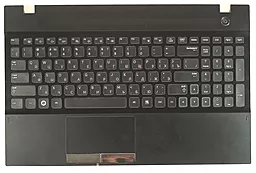 Клавиатура для ноутбука Samsung 300V5A 305V5A NP305V5A NV300V5A с топ панелью черная