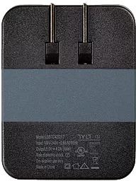 Мережевий зарядний пристрій TYLT Wall Travel Charger 4,2A Dual USB Port Black-Gray (USBTC42BL-EUK) - мініатюра 4