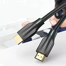 Видеокабель Vention HDMI v2.1 8k 60hz 2m black (AAUBH) - миниатюра 3