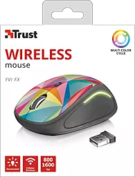 Компьютерная мышка Trust Yvi FX Wireless (22337) Geometrics - миниатюра 5