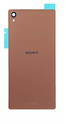 Задня кришка корпусу Sony Xperia Z3 (D6603, D6633, D6643, D6653) зі склом камери Copper