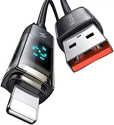 Кабель USB McDodo Pro Auto Power Off CA-3620 12W 3A 1.2M Lightning Cable Black - миниатюра 2