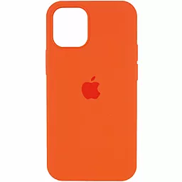 Чехол Silicone Case Full для Apple iPhone 13 Orange