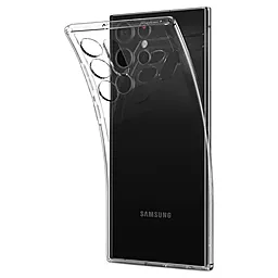 Чехол Spigen Liquid Crystal для Samsung Galaxy S22 Ultra Crystal Clear (ACS03912) - миниатюра 5