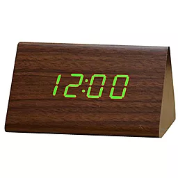 Часы VST VST-864-4 зеленые (корпус коричневый)
