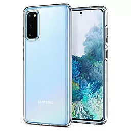 Чехол Spigen Liquid Crystal для Samsung Galaxy S20 Plus Crystal Clear (ACS00751)