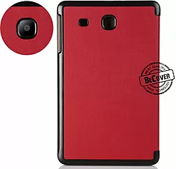 Чехол для планшета 1TOUCH Smart Case Samsung T560 Galaxy Tab E 9.6 Red - миниатюра 2