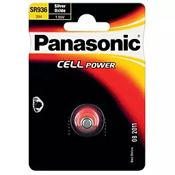 Батарейки Panasonic SR936 Silver Oxide (SR-936EL/1B) 1шт 1.55 V