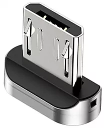 Кабель USB Baseus Zinc Magnetic micro USB Cable Black (CAMXC-A01) - миниатюра 3