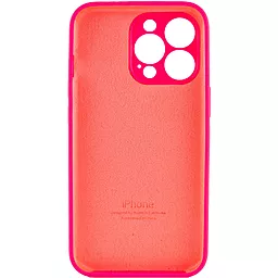 Чехол Silicone Case Full Camera для Apple iPhone 15 Pro Max Barbie Pink - миниатюра 2