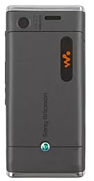 Корпус Sony Ericsson W595 Black - миниатюра 2