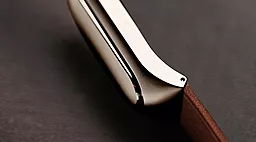 для Кожаный ремешок для браслета Xiaomi Mi Band Brown - мініатюра 6