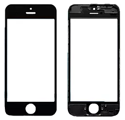 Корпусное стекло дисплея Apple iPhone 5C with frame Black