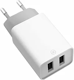 Сетевое зарядное устройство Piko TC-242 12w 2xUSB-A ports home charger white - миниатюра 5