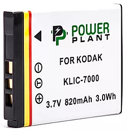 Аккумулятор для фотоаппарата Kodak KLIC-7000 (820 mAh) DV00DV1152 PowerPlant - миниатюра 2