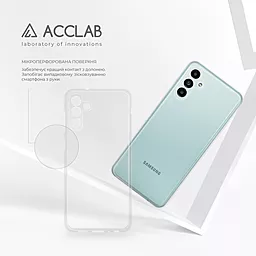 Чехол ACCLAB Anti Dust для Samsung Galaxy A13 5G Transparent - миниатюра 5